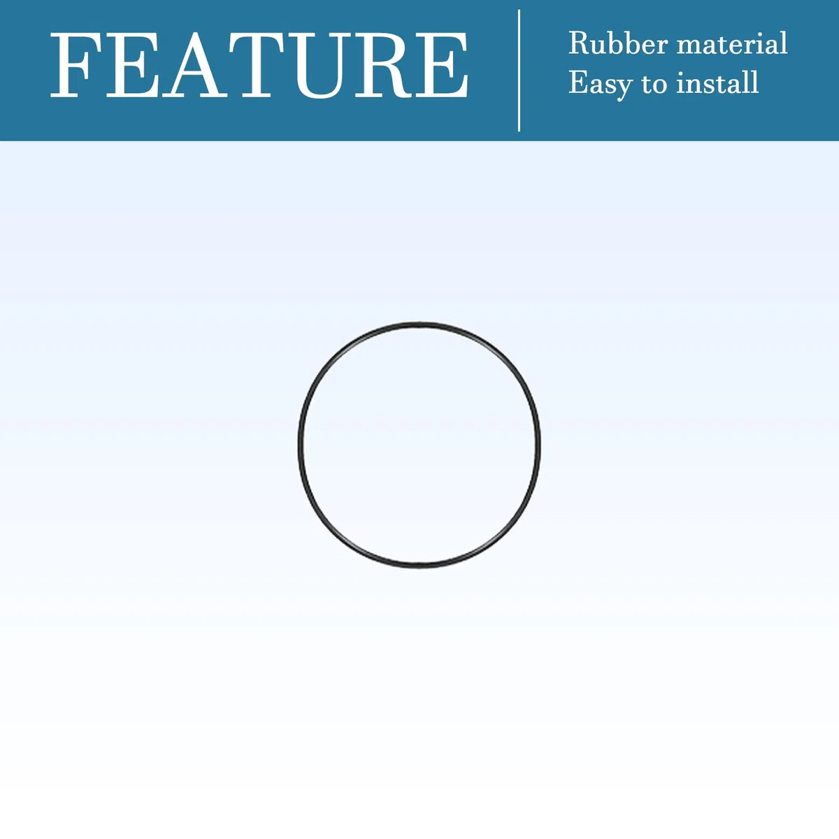 QUARKZMAN Nitrile Gomma O-Ring 40mm x 38mm x 1mm Guarnizioni di Tenuta Anelli Rubinetti Rotondo Guarnizione Rondella per Rubinetto Idraulica Riparazione Sigillatura Connessione, 10 Pezzi