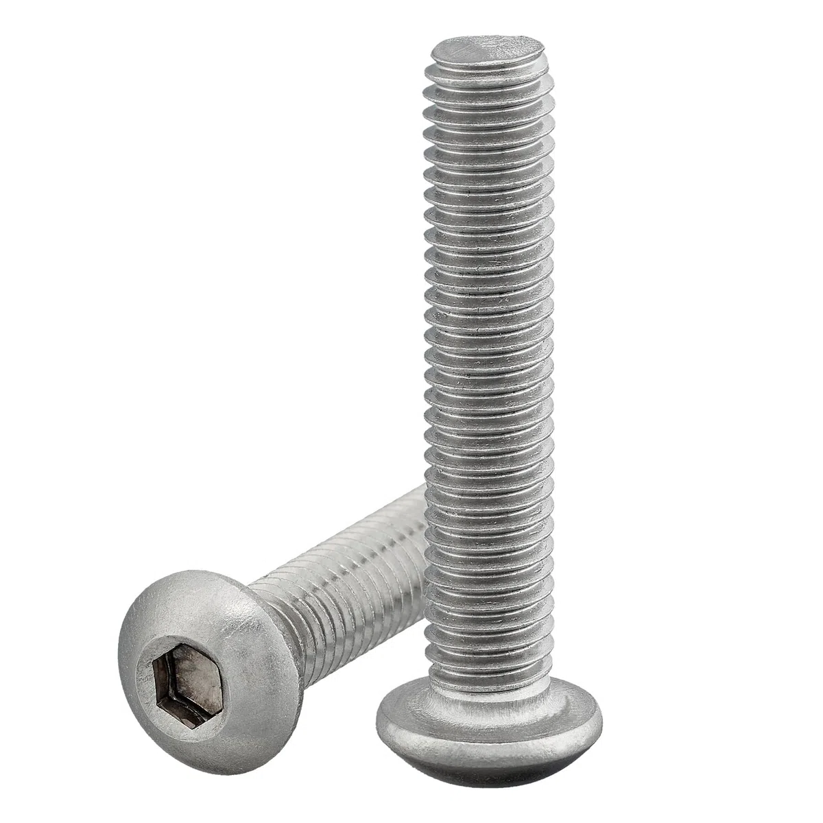 DSM – Viti a testa bombata M5 x 70 mm – ISO 7380-1 – Viti a testa bombata con filettatura completa – Esagonale interna – Acciaio inox A2 – Viti per mobili a testa piatta – 25 pezzi
