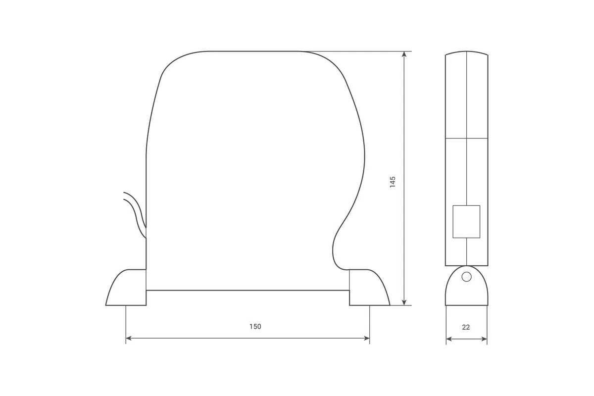 Avvolgitore per tapparella - Avvolgitore per tapparelle - Soluzione pratica per tapparelle esterne, semplice montaggio a parete, incl. cinghia da 5 m - Antracite