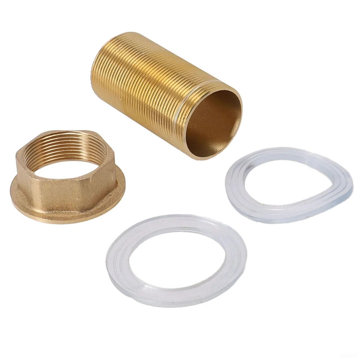 Kit di fissaggio per rubinetto, dadi lunghi, prolunga per rubinetto, tubo filettato, parti di ricambio con rondelle per rubinetto, kit di riparazione per rubinetto (M32-60 mm)