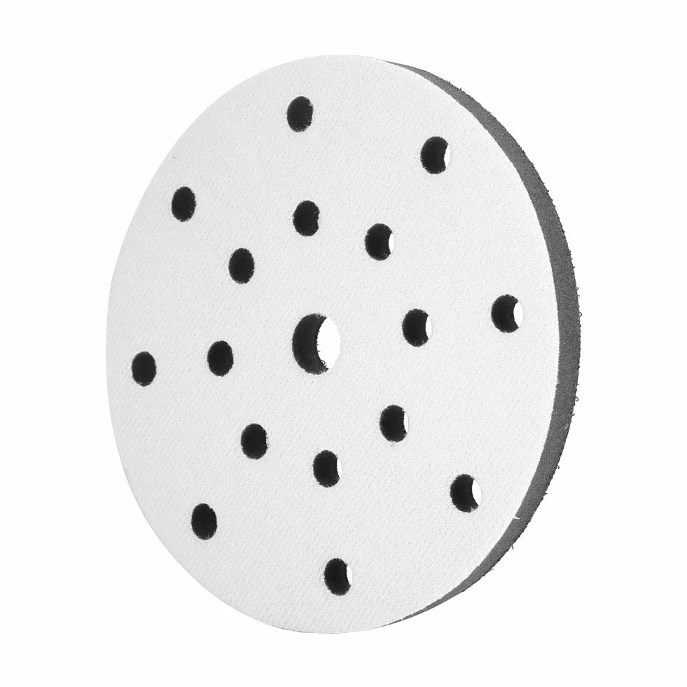 Platorello morbido per levigatura, tampone per cuscino interfaccia spugna con tampone morbido diametro per platorelli 150 mm(17 holes)