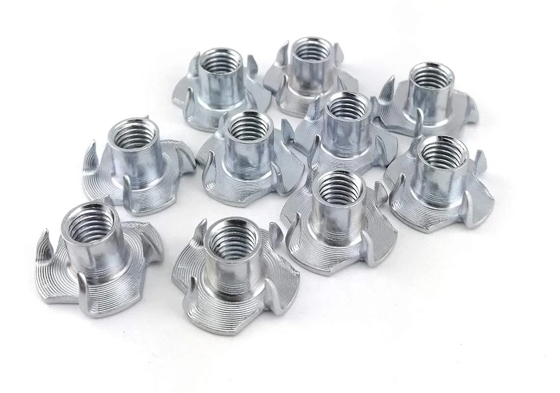 20 x T Dado Fondello a Ragno Dado a Griffe Dimensione M10 x 13