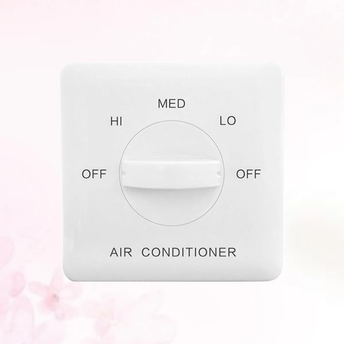 Interruttore Fan Coil Termostato Ventilconvettori e Comando Parete per Fancoil, Pannello di Controllo Temperatura per Ambienti Residenziali, Montaggio Semplice