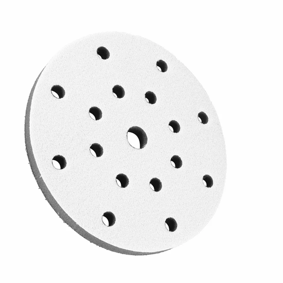 Platorello morbido per levigatura, tampone per cuscino interfaccia spugna con tampone morbido diametro per platorelli 150 mm(17 holes)