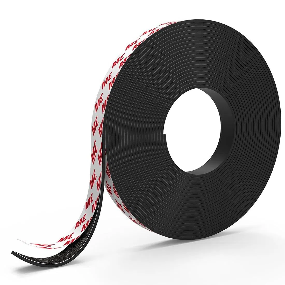 Nastro Magnetico Autoadesivo, 3 Metri Striscia Magnetica, Nastro Magnetico Adesivo, Strisce Magnetiche Forti Auto-adesive, con Attrazione Reciproca(10 mm de ancho y 1,5 mm de espesor)