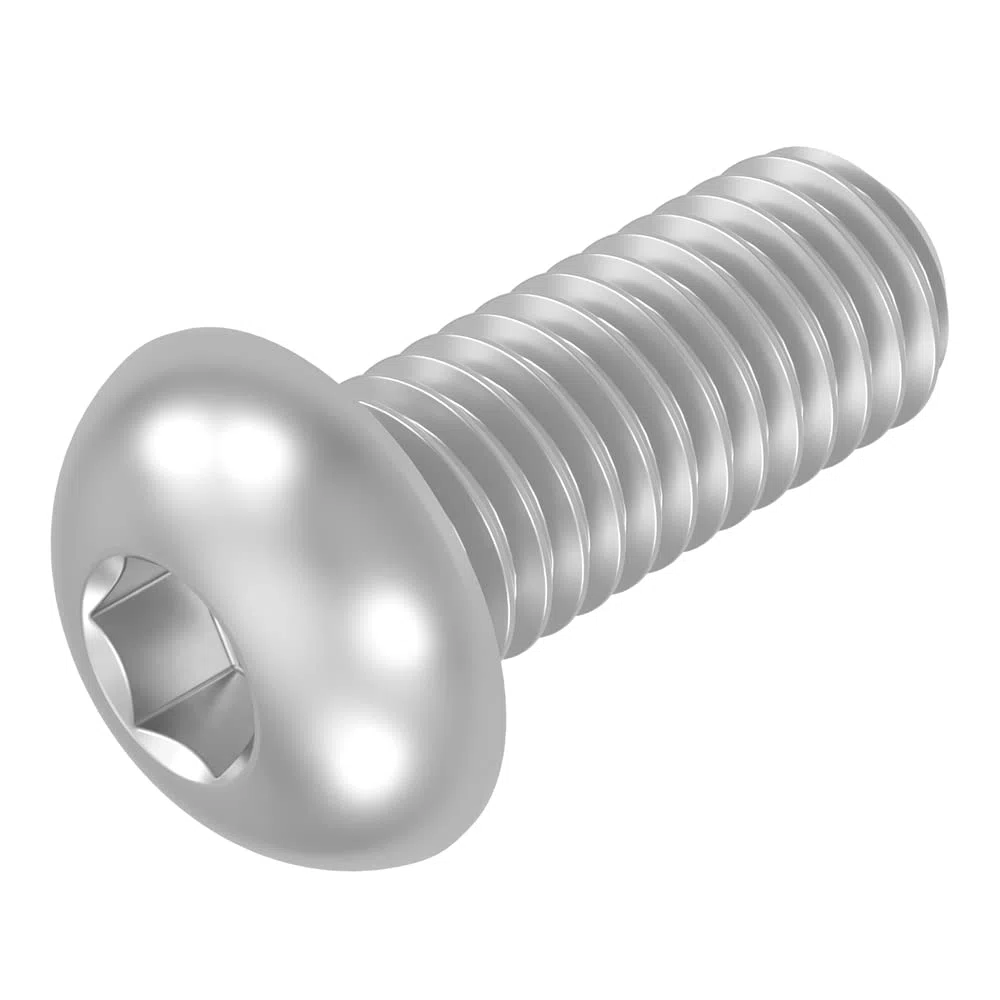 SECCARO Vite a testa piatta, M8 x 20 mm, in acciaio inox V2A VA A2, ISO 7380, esagono incassato, 20 pezzi