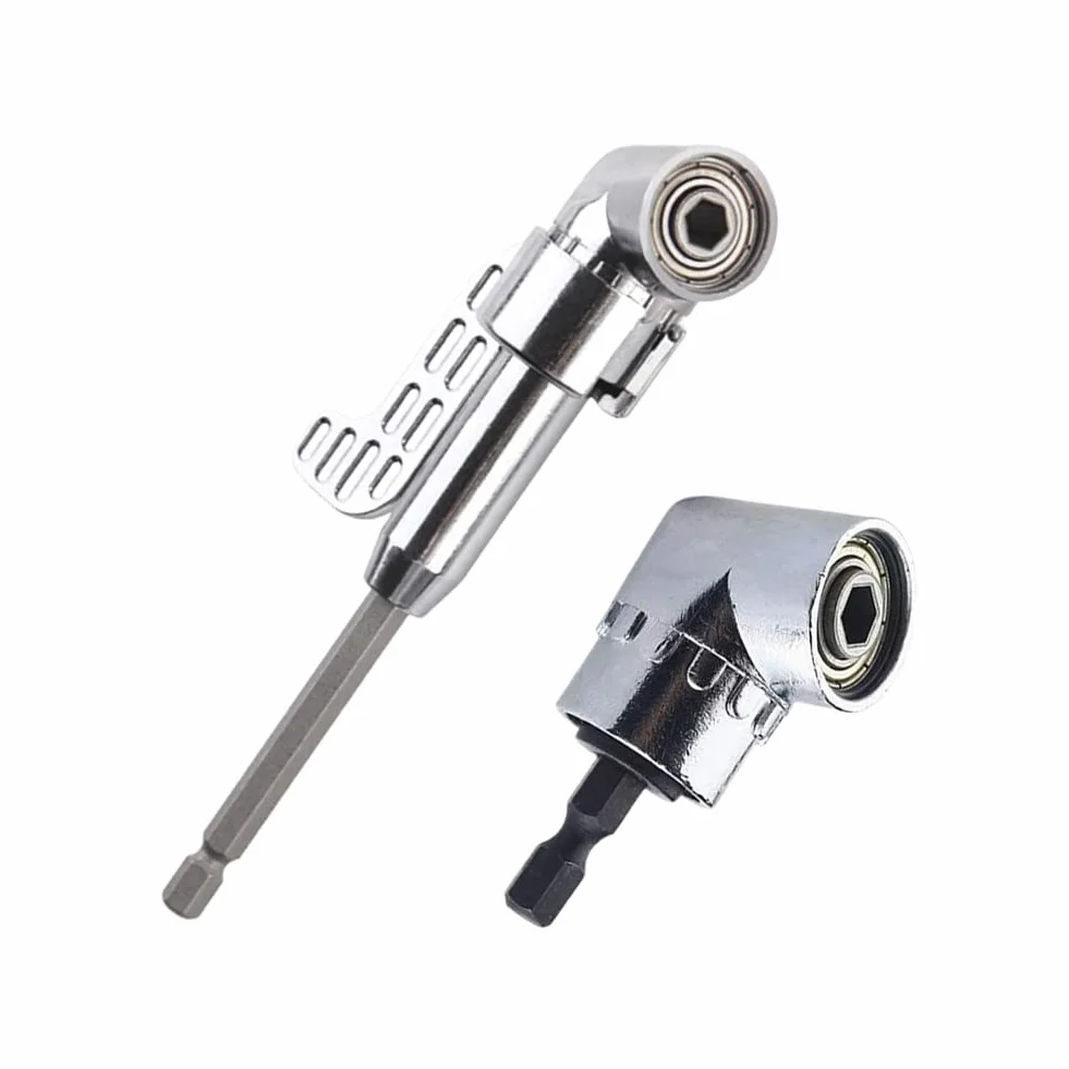 105 gradi di estensione dell'angolo esagonale punta del trapano cacciavite Socket Holder Adattatore lungo