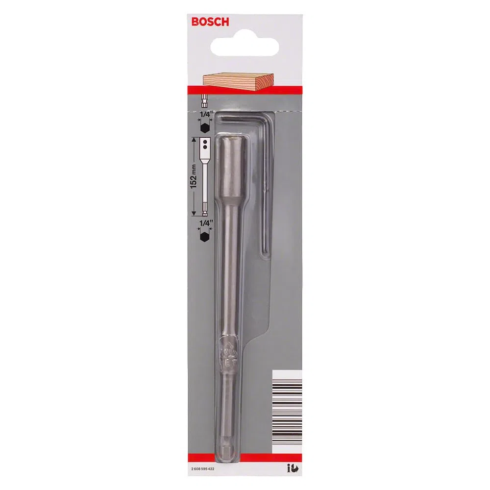 Bosch 2 608 595 422 152mm 1/4" estensione per mandrino