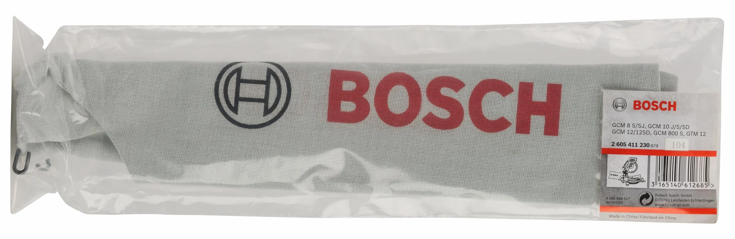 Bosch Professional Sacchetto raccoglipolvere per GCM 10 J (Accessori Troncatrici)