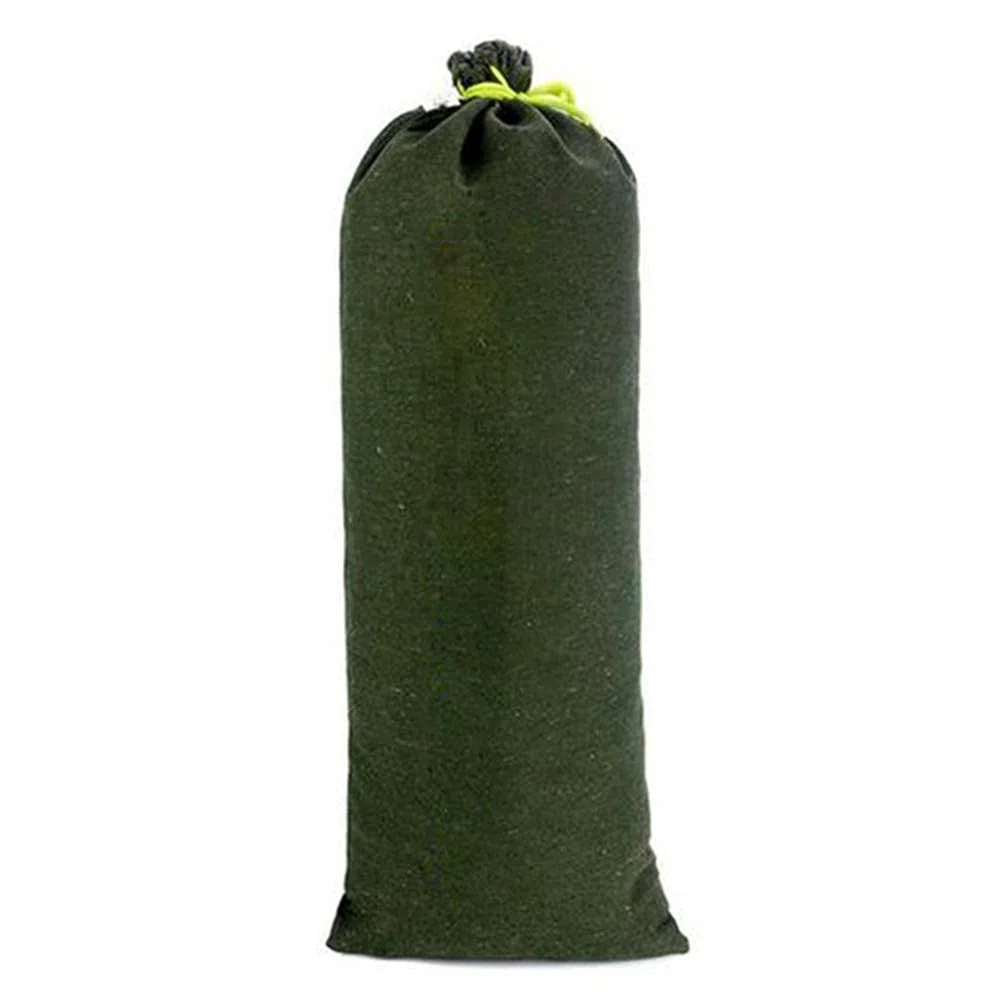 Protezione Contro Le Inondazioni - Sacco di Sabbia Riempito in Tela Resistente - Peso Addensato Con Coulisse - 30x70 cm