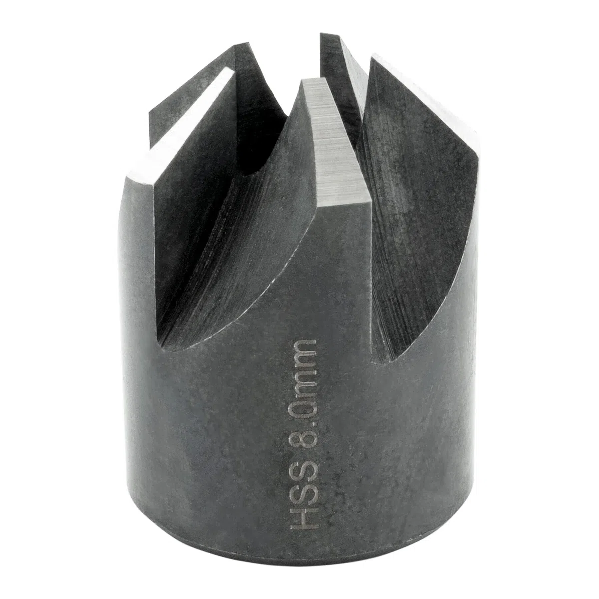 ENT 50508 Svasatore a pressione HSS, diametro (d) 8 mm, D 20 mm, E 90°, GL 25 mm, destra