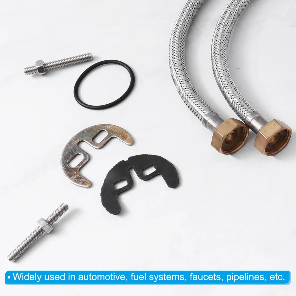 PATIKIL Nitrile Gomma O-Ring 33mm OD x 29mm ID x 2mm Larghezza, 25 Pezzi Metrico Sigillatura Guarnizione Anelli Rubinetti per Rubinetto Idraulica Automobilismo Riparazione, Nero