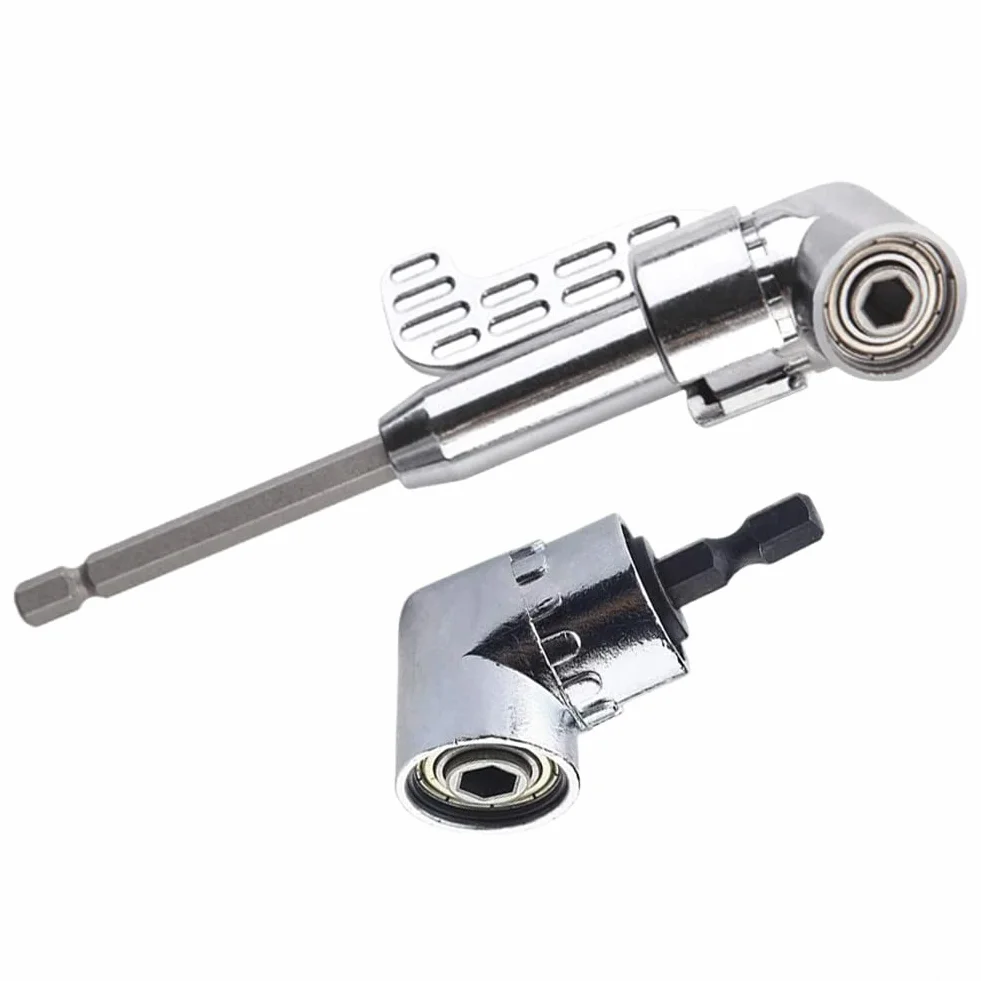 105 gradi di estensione dell'angolo esagonale punta del trapano cacciavite Socket Holder Adattatore lungo