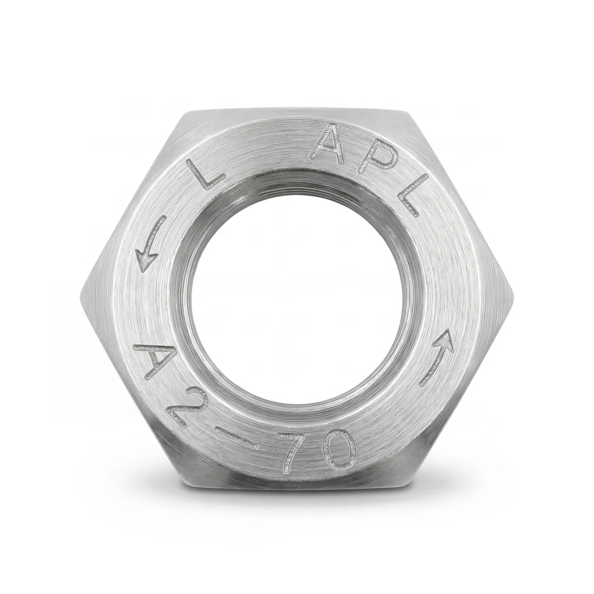 Dado esagonale a filettatura sinistra M5/M6/M8/M10/M12/M14/M16/M18/M20 DIN 934 in acciaio inox A2 (M16) x5