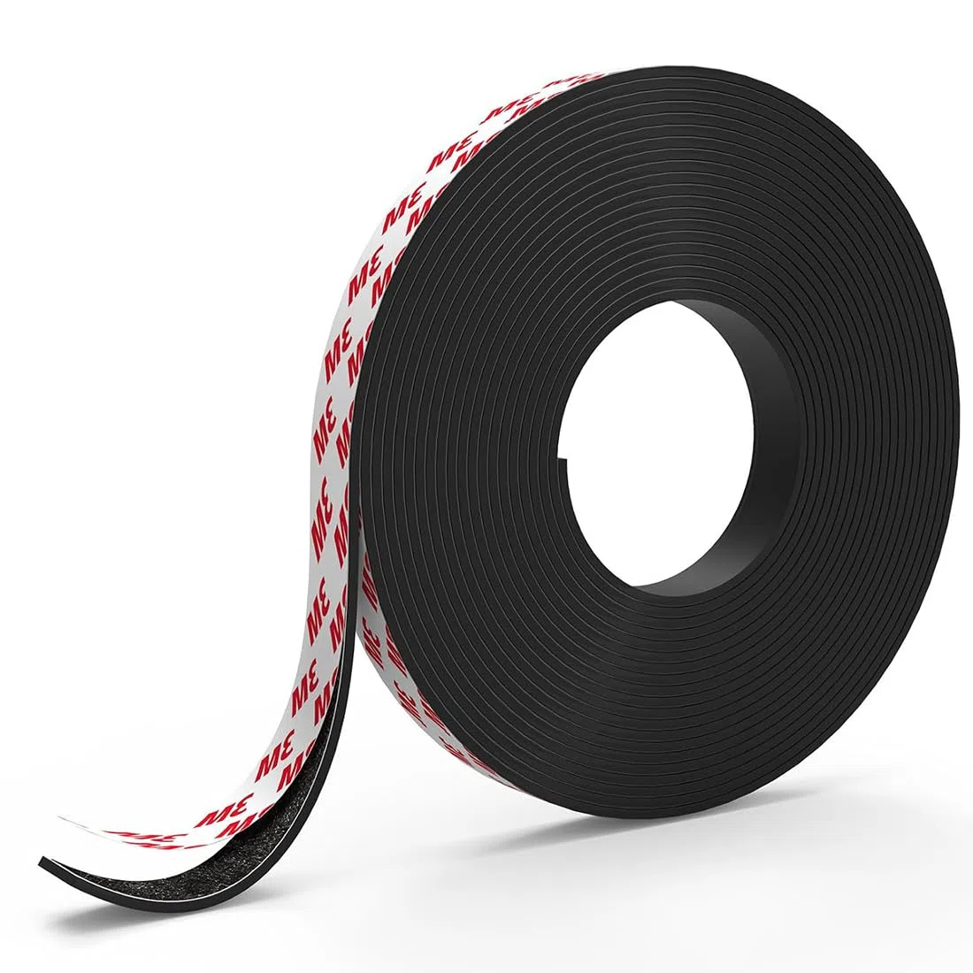 Nastro Magnetico Autoadesivo, 3 Metri Striscia Magnetica, Nastro Magnetico Adesivo, Strisce Magnetiche Forti Auto-adesive, con Attrazione Reciproca(10 mm de ancho y 1,5 mm de espesor)