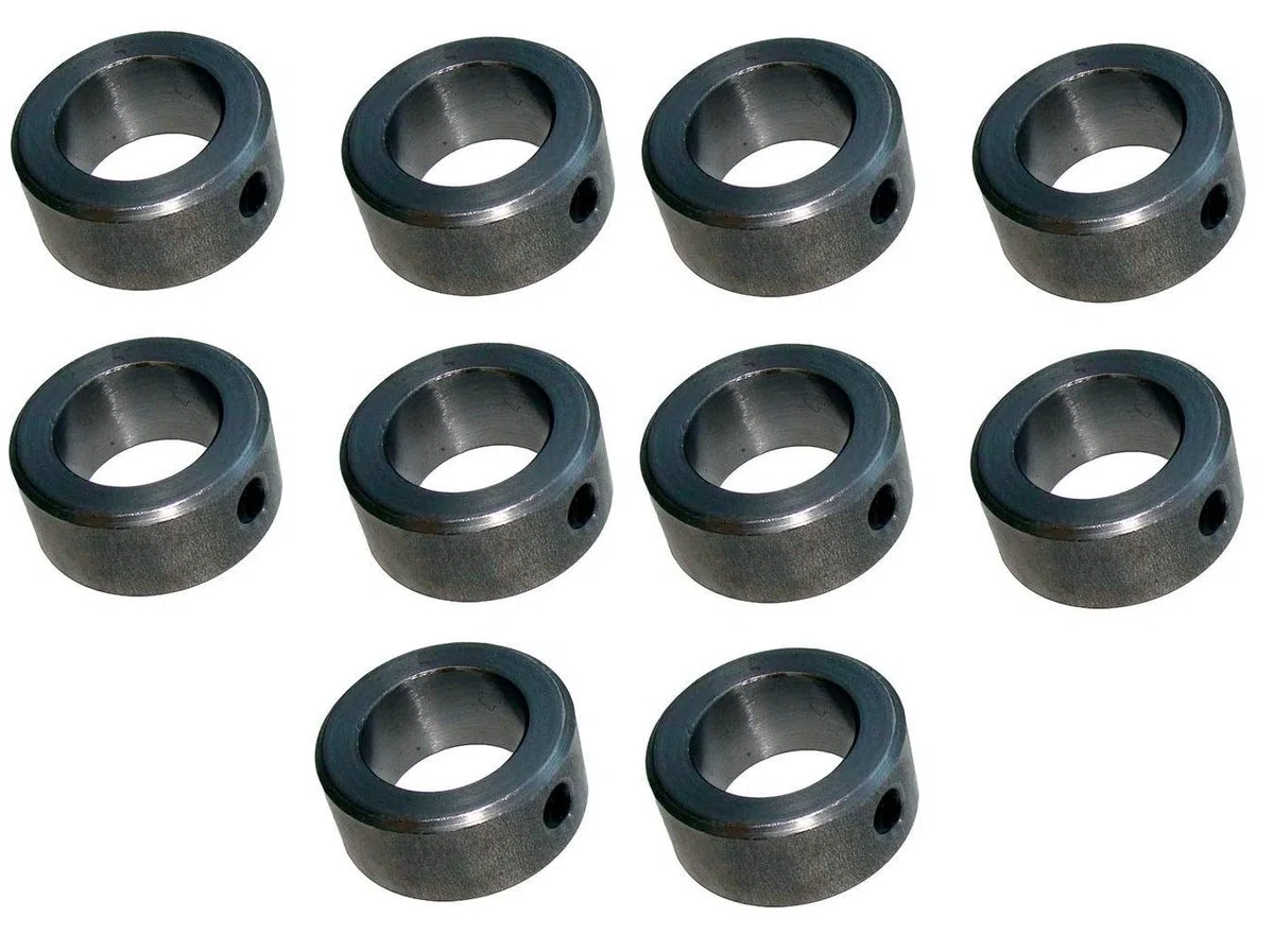 Anello di regolazione per asse/albero, 20 mm, DIN 705 A, con vite a brugola, 10 pezzi