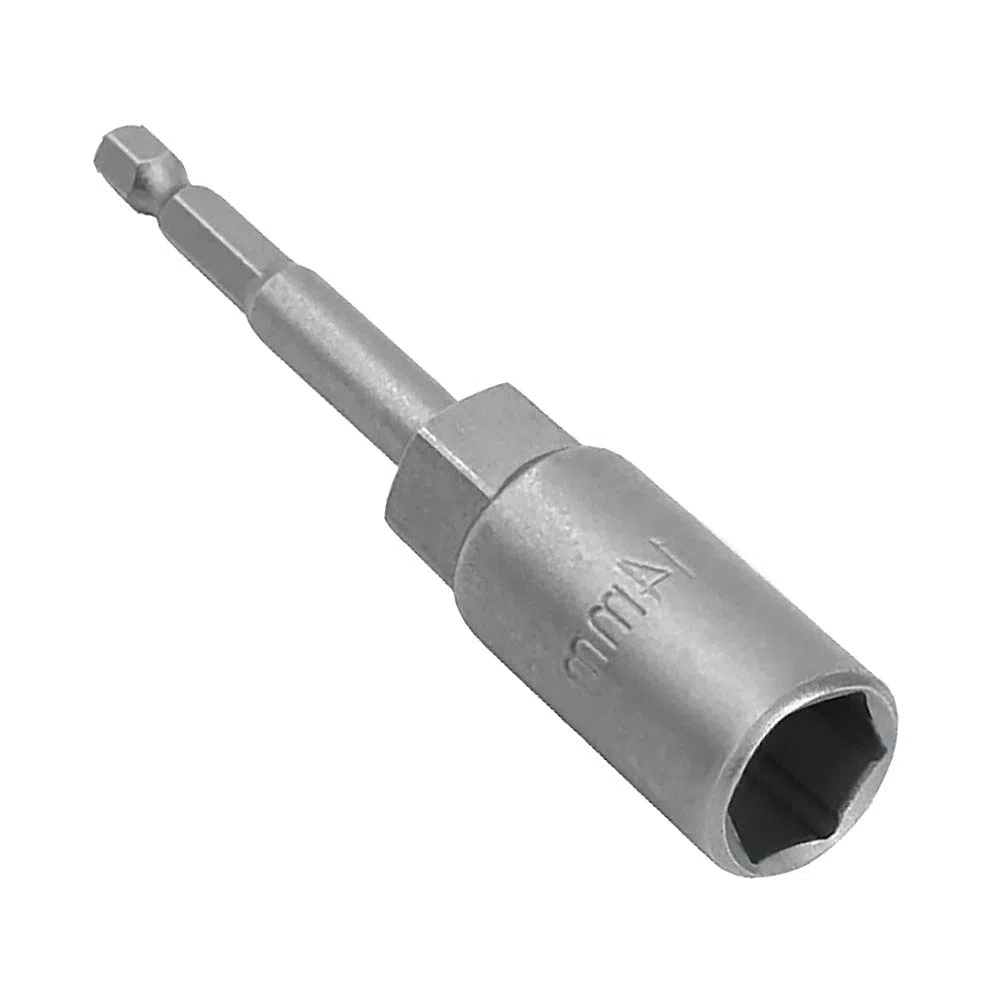 1 pz chiave a bussola per dadi lunghezza 80 mm attacco esagonale da 1/4" per trapani, chiave per dadi e adattatore per bussole a percussione (13 mm)