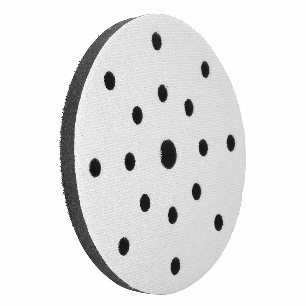 Platorello morbido per levigatura, tampone per cuscino interfaccia spugna con tampone morbido diametro per platorelli 150 mm(17 holes)