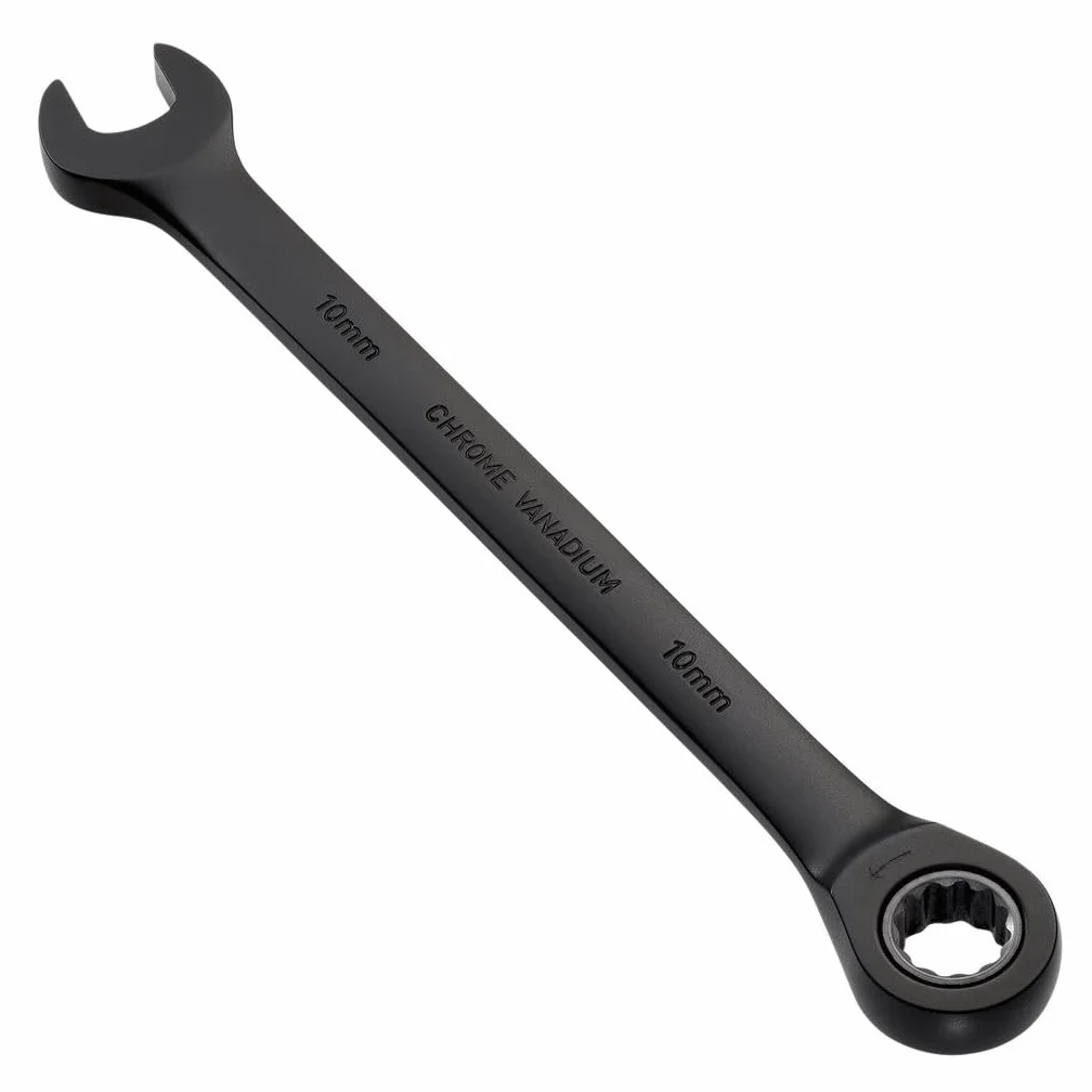 Draper Expert 03881 - Chiave combinata a cricchetto con sistema metrico, 10 mm, colore: nero