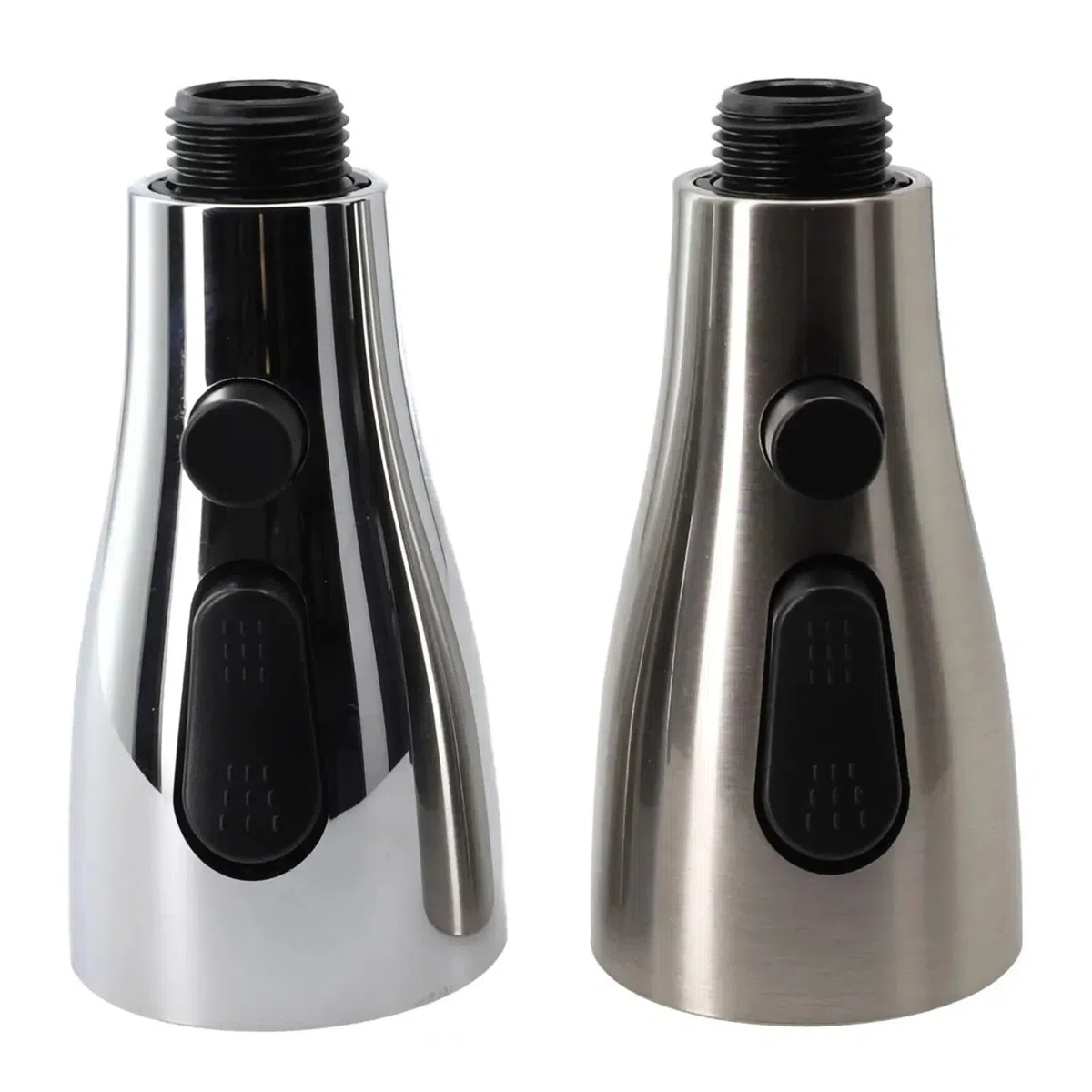 1 ugello spruzzatore for rubinetto da cucina estraibile, 3 modalità, antispruzzo, ABS, universale, 1/2", for lavello, doccia, risparmio idrico Per Lavello(Silver)