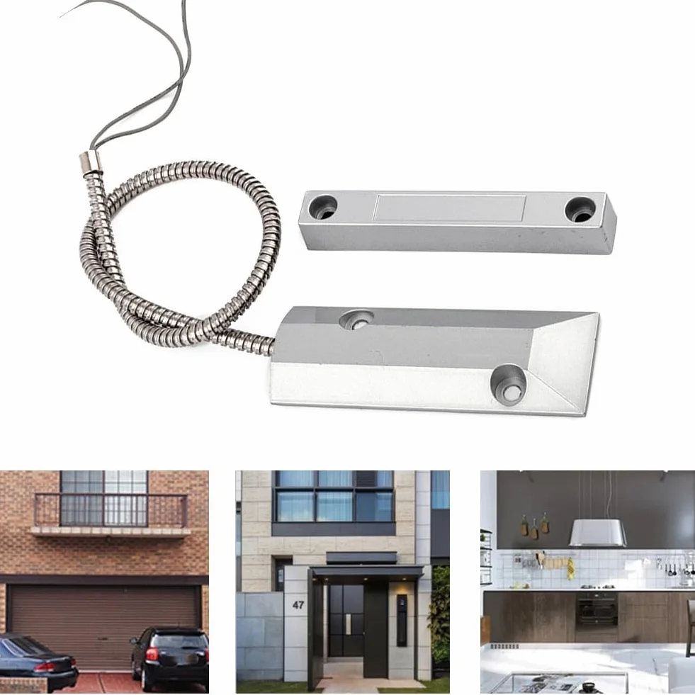 Sensore di contatto magnetico per porta del garage NA NC per sicurezza commerciale e residenziale