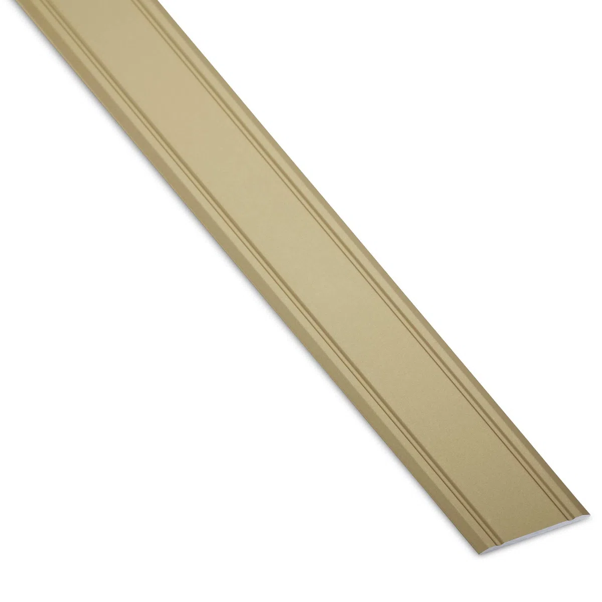 1 pezzo Profilo di Transizione di SOTECH/Autoadesivo/Super Piatto/Ottone Anodizzato/Profilo per Pavimenti/Larghezza 30 mm/Lunghezza 100 cm/Profilo per Unire Due Pavimenti