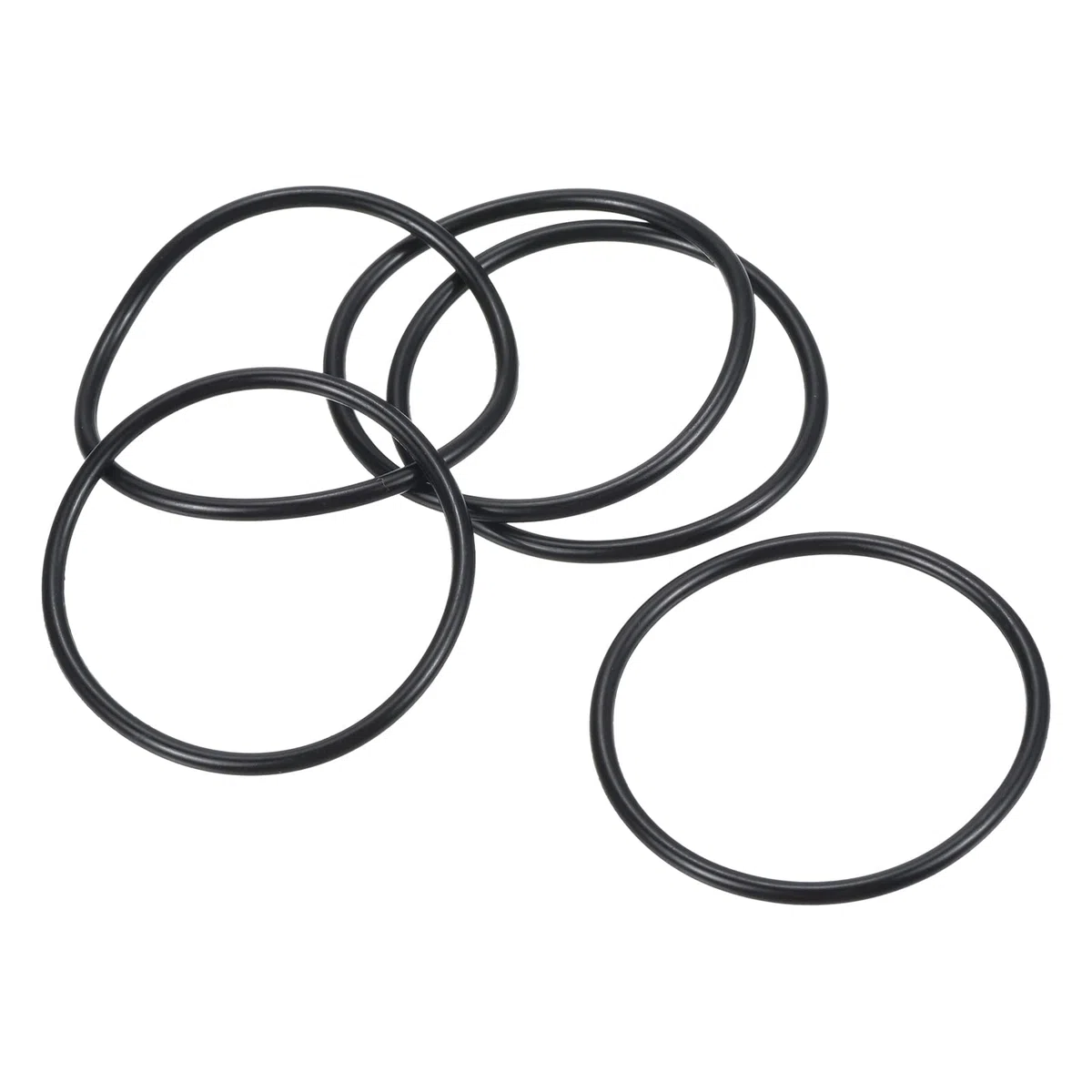 PATIKIL Nitrile Gomma O-Ring 38mm OD x 34mm ID x 2mm Larghezza, 20 Pezzi Metrico Sigillatura Guarnizione Anelli Rubinetti per Rubinetto Idraulica Automobilismo Riparazione, Nero