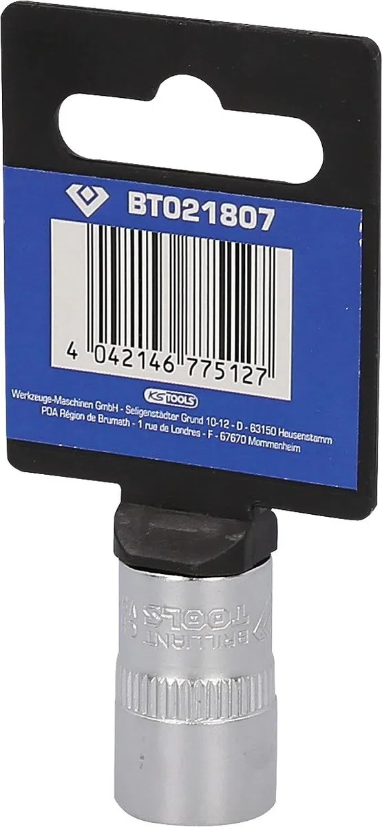 BRILLIANT TOOLS BT021807 Bussola esagonale 3/8", 13 mm [Powered by KS TOOLS]