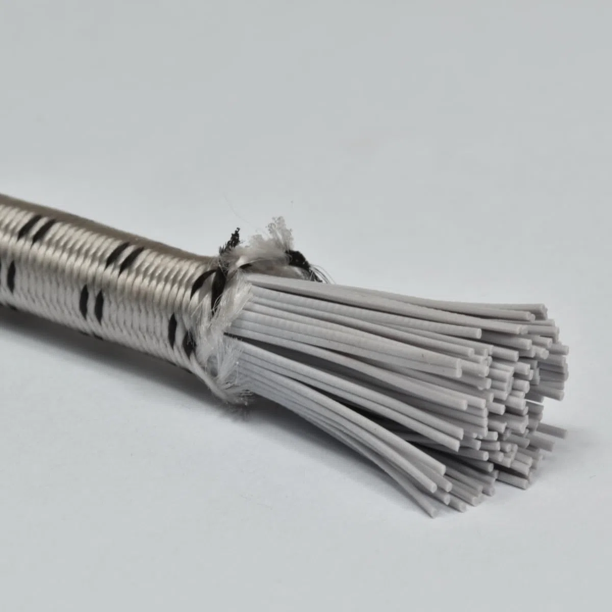 Corderie Italiane 006003656 Treccia elastica grigio perla 8 mm - 5 mt