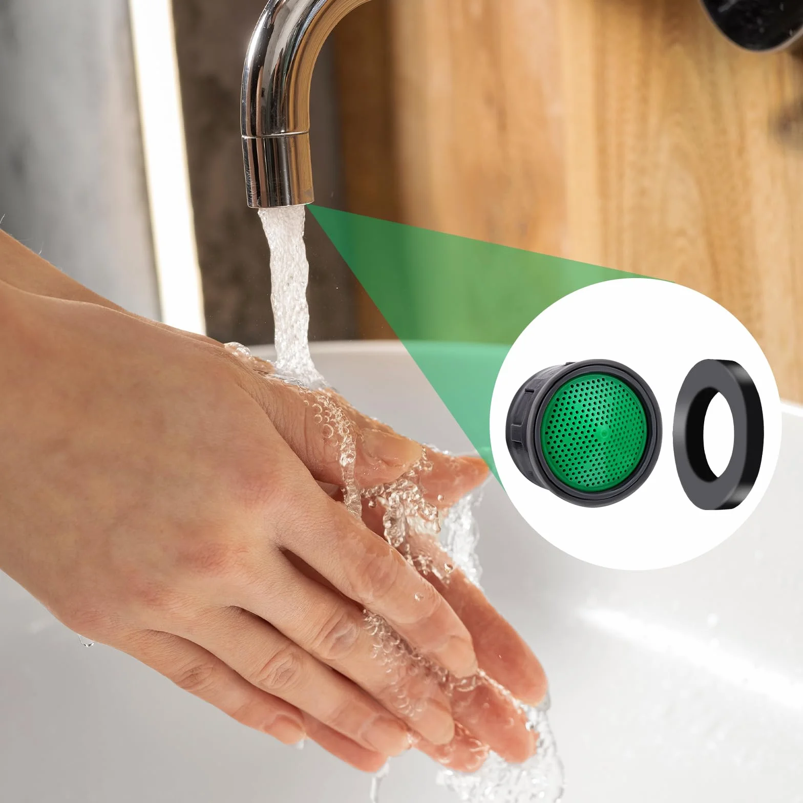 Set di 20 Aeratori per Rubinetto Cucina - Rompigetto e Filtri per Acqua Lavandino