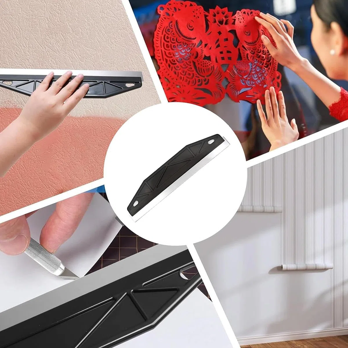Bordo dello scudo della vernice, forniture per la pittura della casa, spazzola a rullo con manico antiscivolo, controllo preciso e costruzione robusta, strumento per imbiancare casa, auto, pavimenti