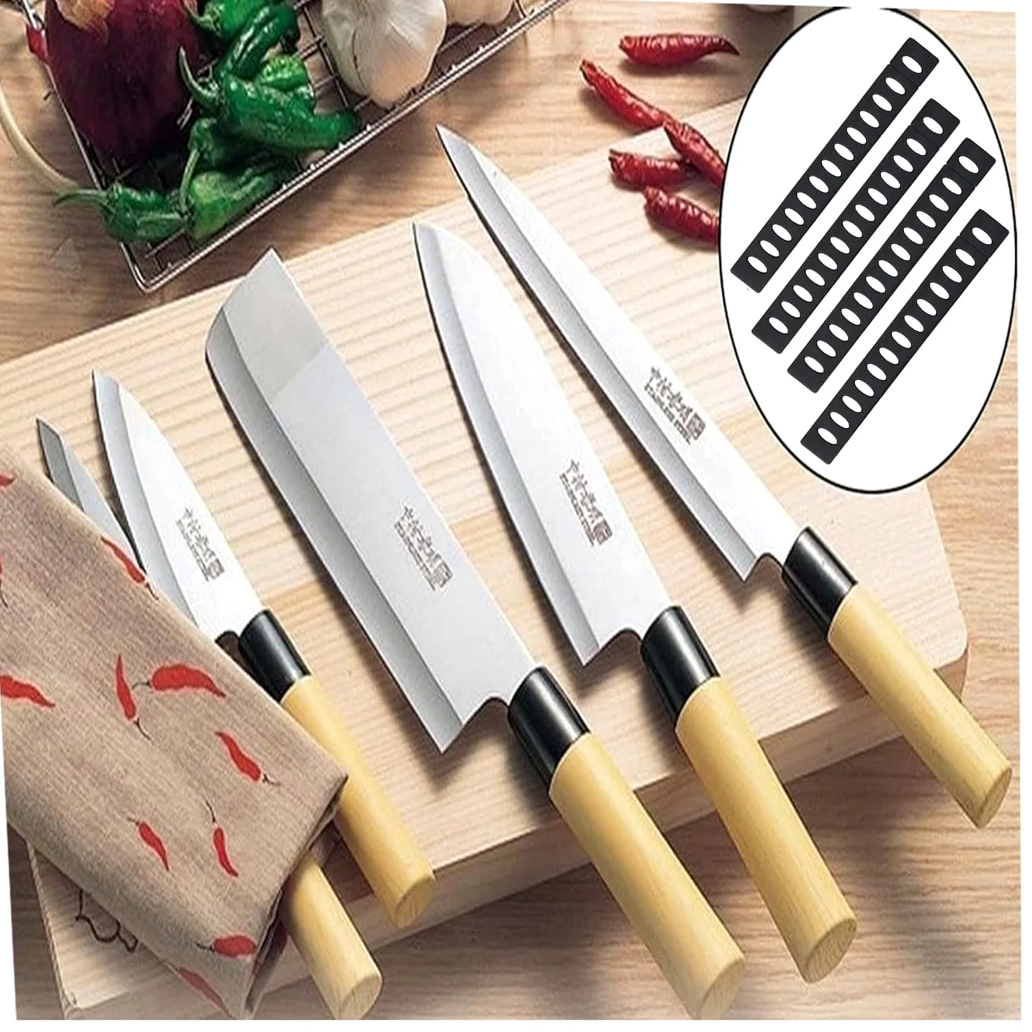 20 Piezas Protezione della Lama Protezione Lama Adatto Coltelli Guaina Proteggi Protezione Lama Universale per Coltello da Cucina per Coltelli Coltelli da Cucina