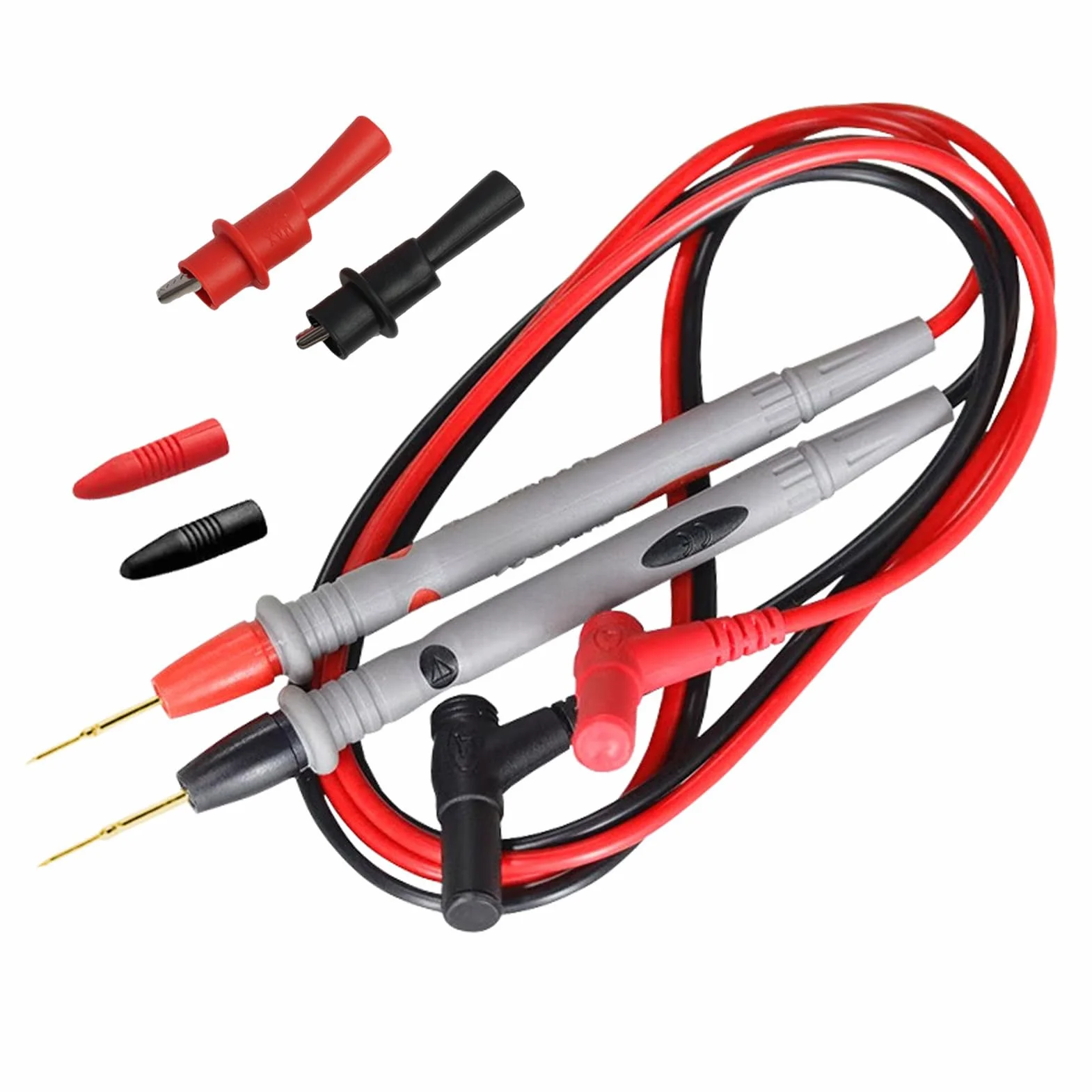 PT1005 Universale Digitale Multimetro Cavo Test Pin Tip, Cavi di Test per Multimetro Digitale Universale, 1000V 20A, Sonde di Precisione per Misure Elettriche in Ambiti, Durevoli e Affidabili