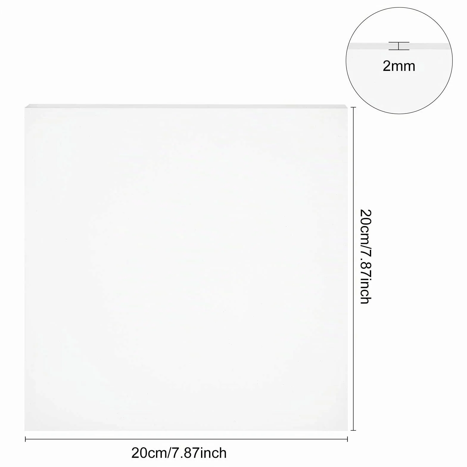 BENECREAT 2PCS Lastra in Gomma Siliconica Bianca 200x200x2mm Guarnizione Resistente alle Alte Temperature