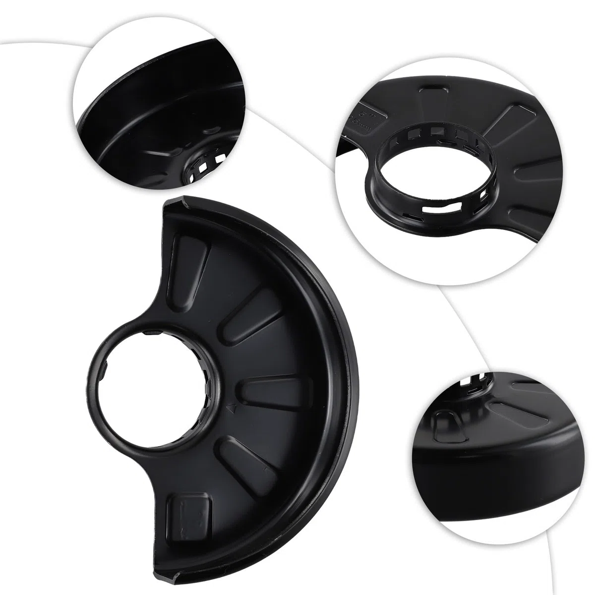 Lecreatekit Protezione per smerigliatrice angolare DeWalt DCG405 18 V 125 mm, parte di ricambio N501323, copertura di sicurezza in plastica e metallo nero