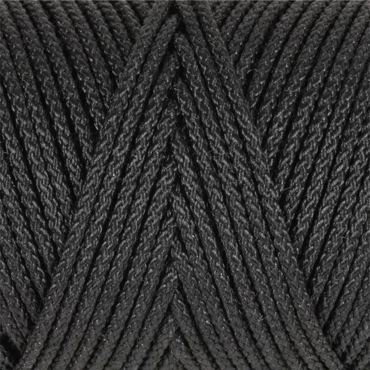Corderie Italiane 006000150 Treccia Palamiti, 1.0 mm, 200 m, Nero