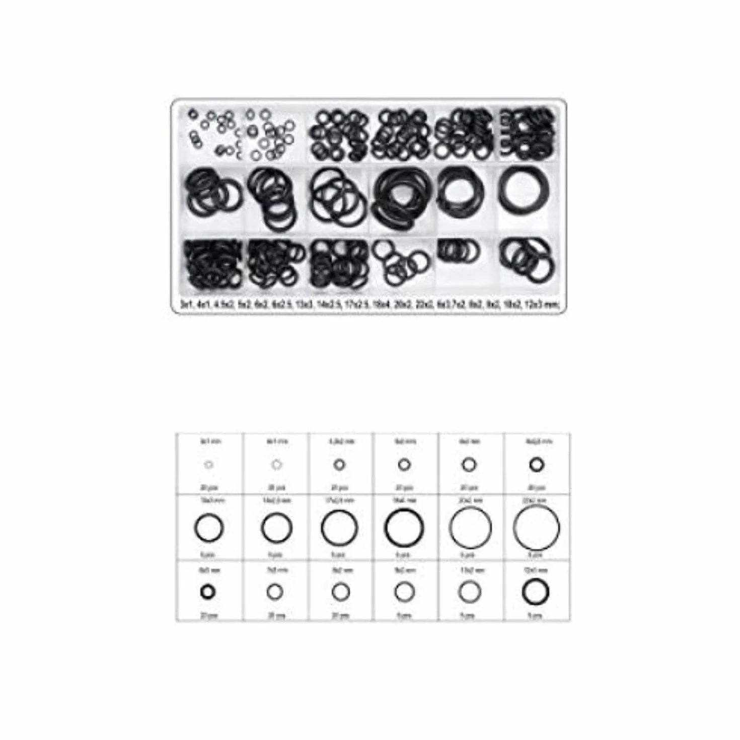YATO yt-06877 Assortimento O-ring