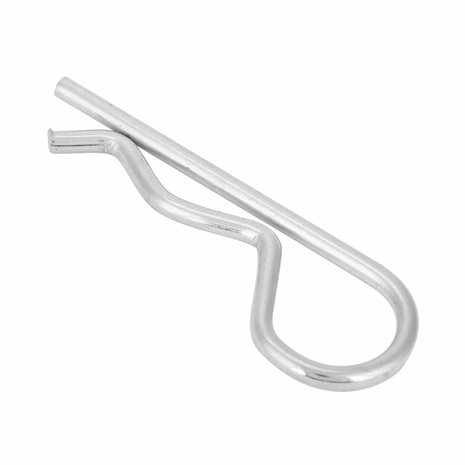 Generic Clamp/Holder per Coppiglia Tipo B Perni di Fissaggio a Molla Zincati da 10 Pezzi per Supporto Idraulico e Macchinari Ferro Zincato da 3 Mm-4 Mm per Uso Industriale (4 * 75mm (10 pezzi))