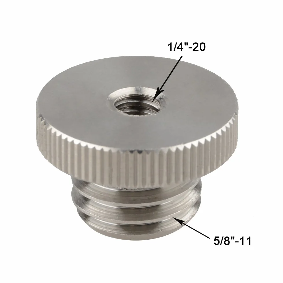 CAMVATE 1/4"-20 5/8"-11 Filettato a vite per Treppiedi e Livella Laser Bosch Compatibile