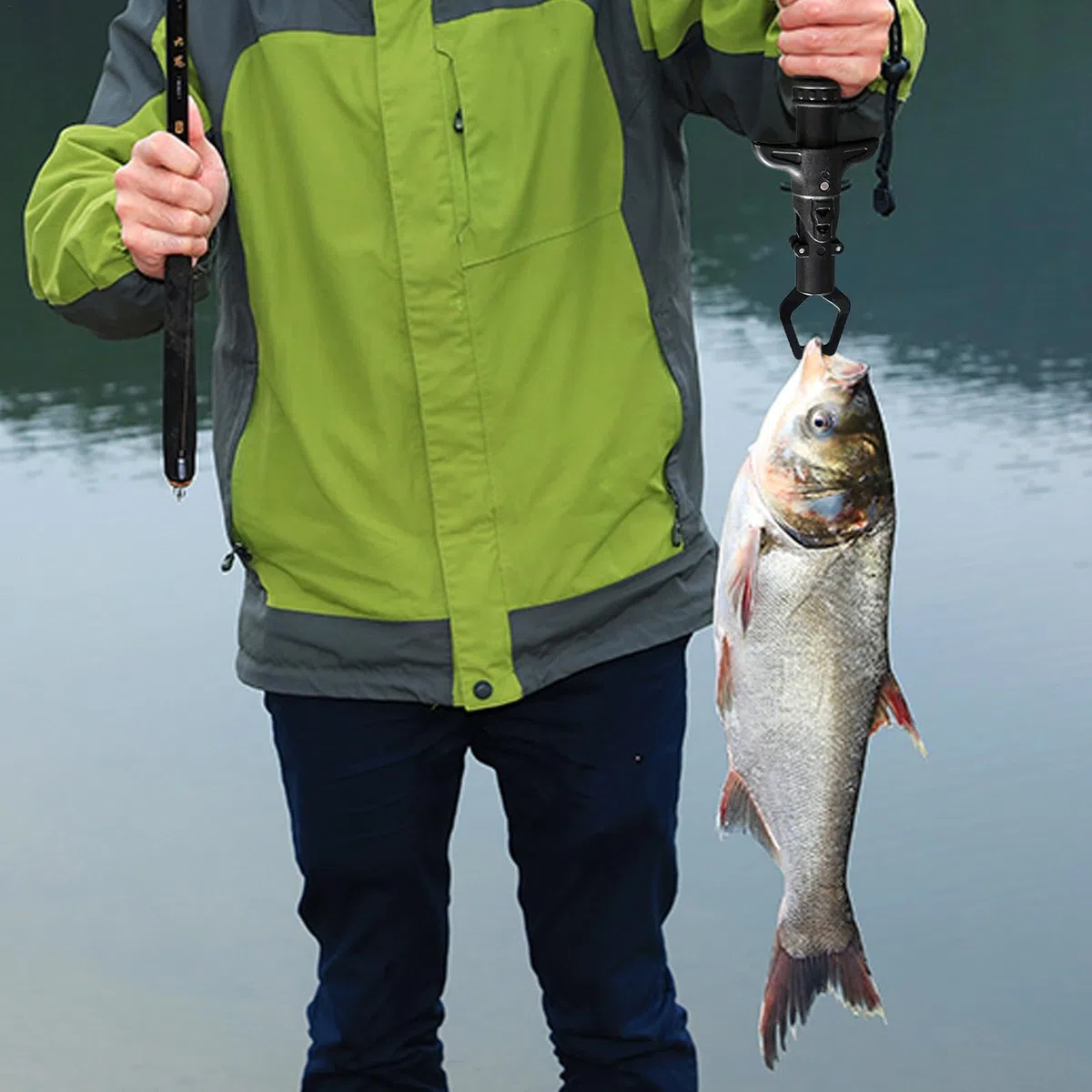 Pinza per Labbro di Pesce, pinze da Pesca, Supporto per Labbro, Strumento Professionale per atterraggio del Pesce, Pinza per Pesci e Pinza per Una Pesca sicura