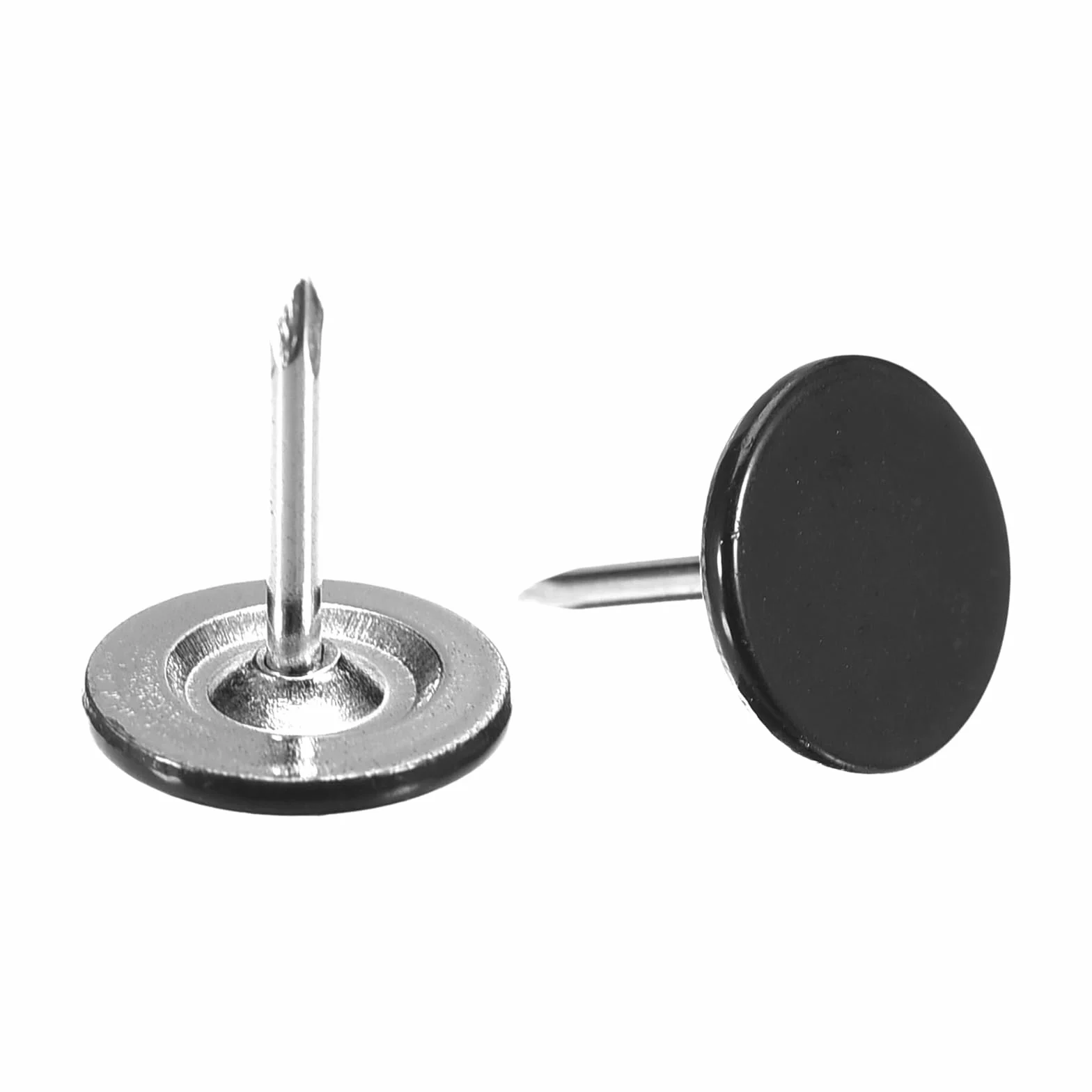 Gwoździe Tapicerskie QUARKZMAN 50 szt. 11x13 mm Płaska Głowa Czarny