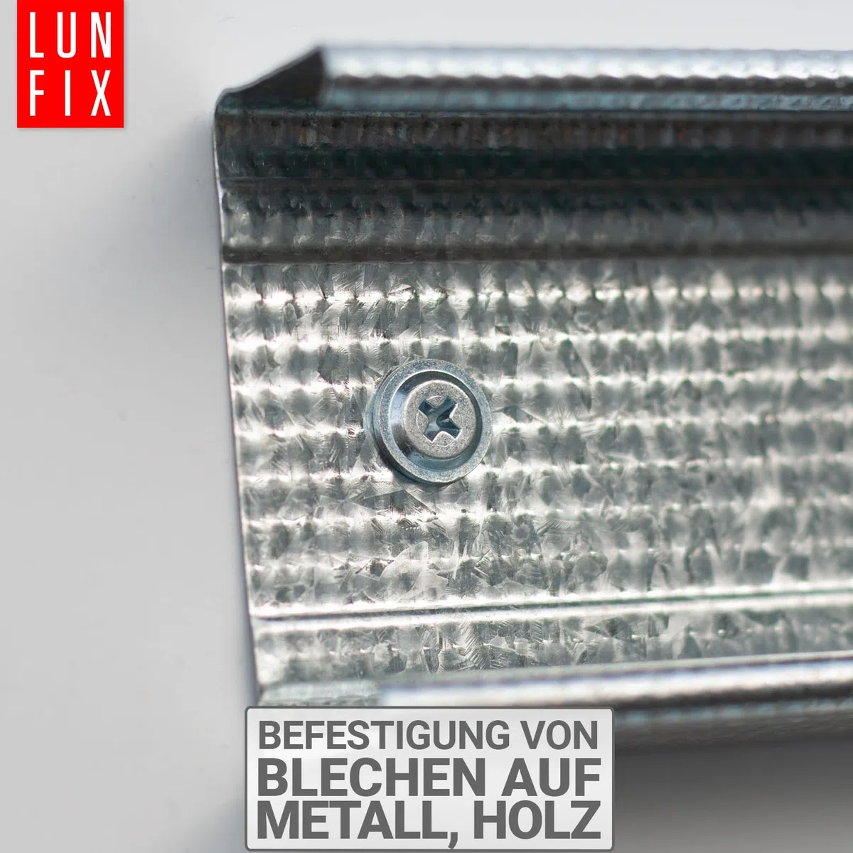 Viti autofilettanti per metallo 4,2x19mm, 1000 pezzi, viti autoperforanti zincate, testa bombata a croce PH, autofilettanti per lamiera in acciaio zincato per fissaggi rapidi e precisi, Lun Fix