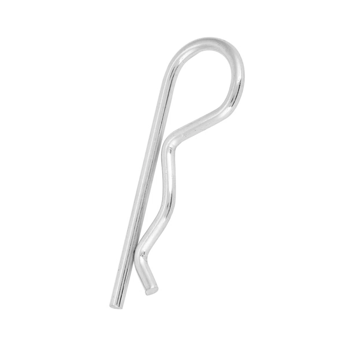 Generic Clamp/Holder per Coppiglia Tipo B Perni di Fissaggio a Molla Zincati da 10 Pezzi per Supporto Idraulico e Macchinari Ferro Zincato da 3 Mm-4 Mm per Uso Industriale (4 * 75mm (10 pezzi))