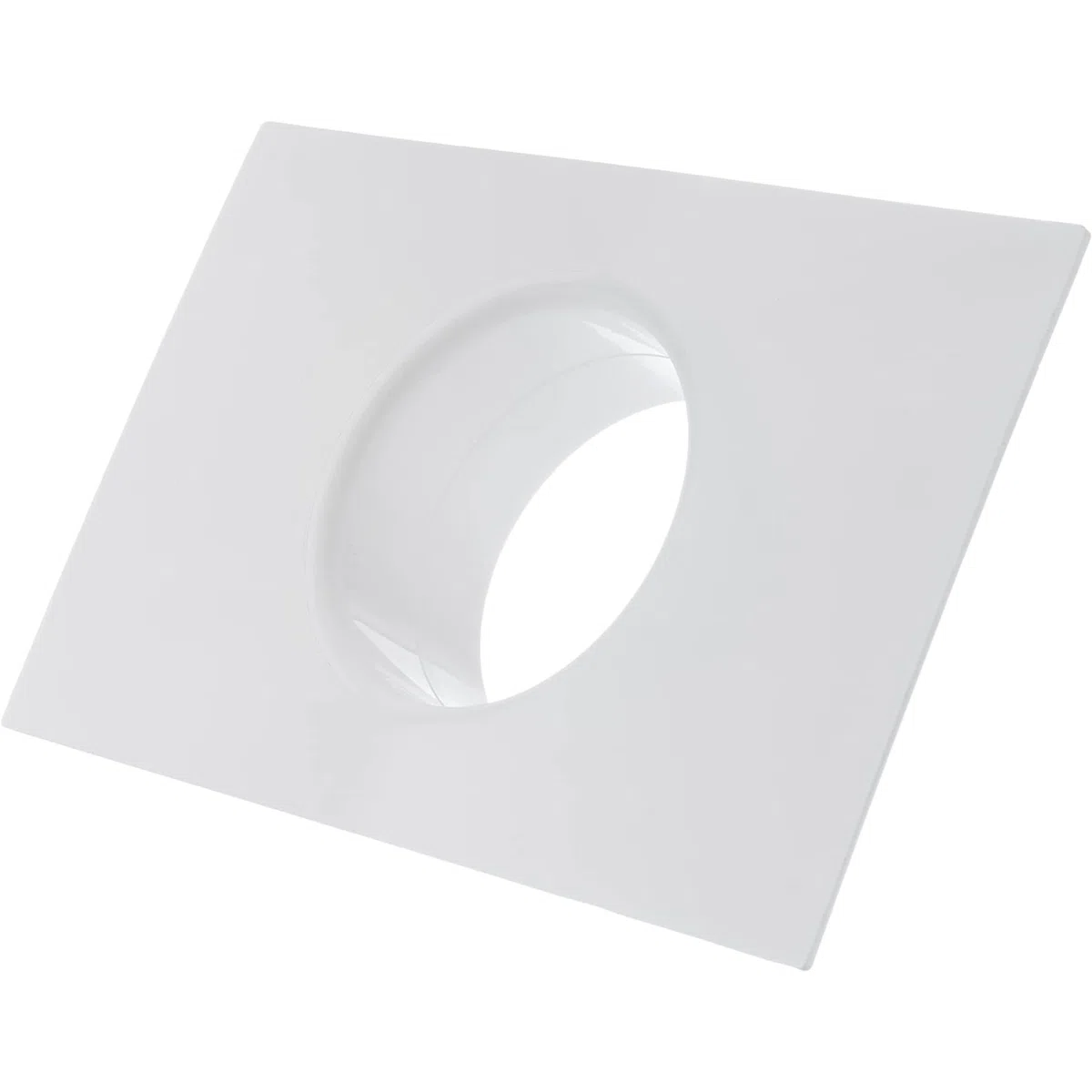 Ø 100mm Collegamento a Parete con Flangia - Raccordo per Tubi di Ventilazione