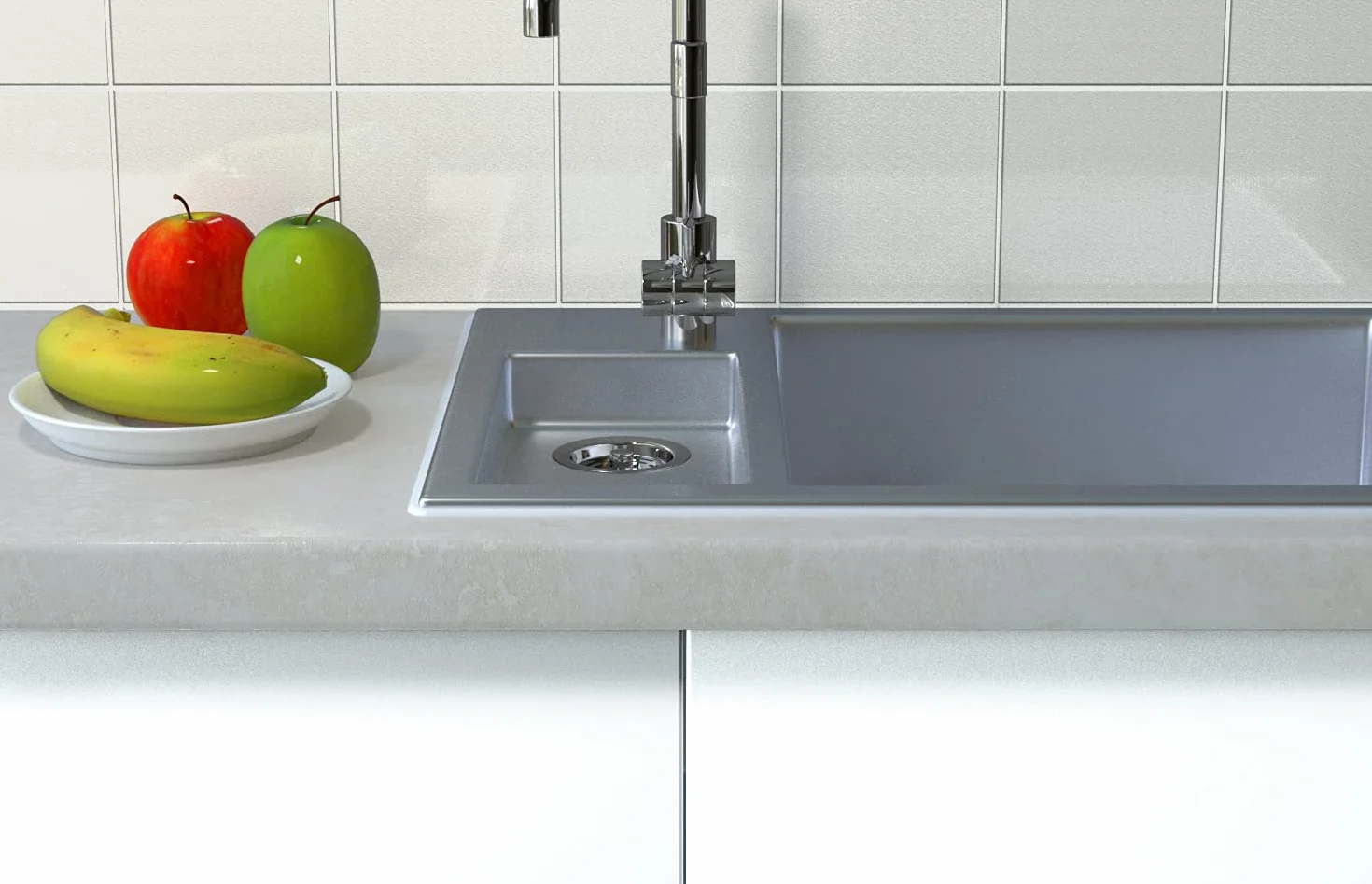 Fischer SAS Silicone Sigillante Antimuffa Acetico 9362 per Sanitari e Cucina