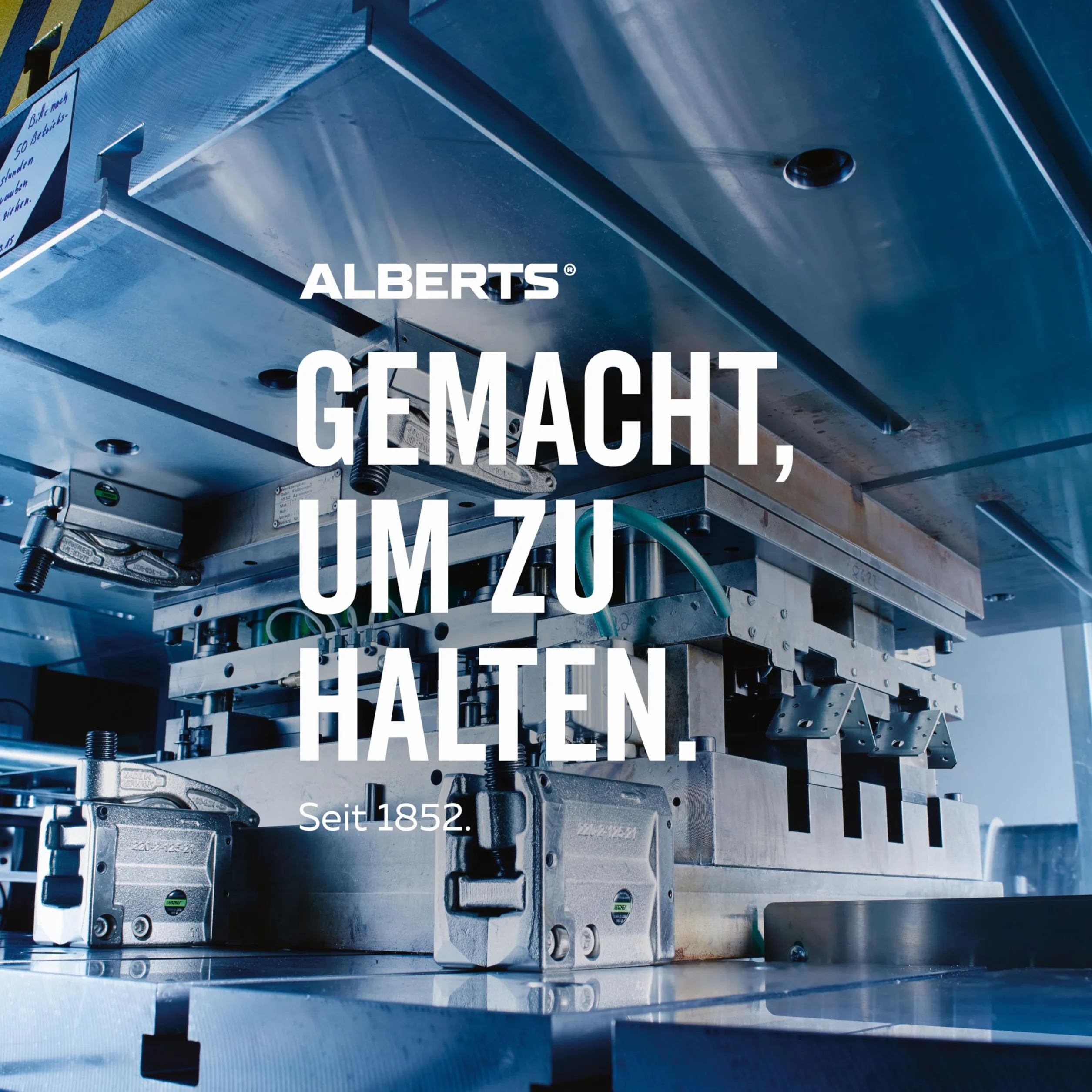 Alberts 216771 Supporto per Pali a U, zincato a Caldo, Ampiezza: 91 mm